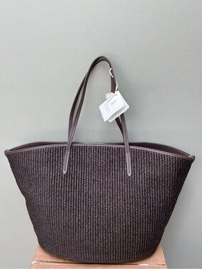 Brunello Cucinelli Raffia Tote Bag $3025